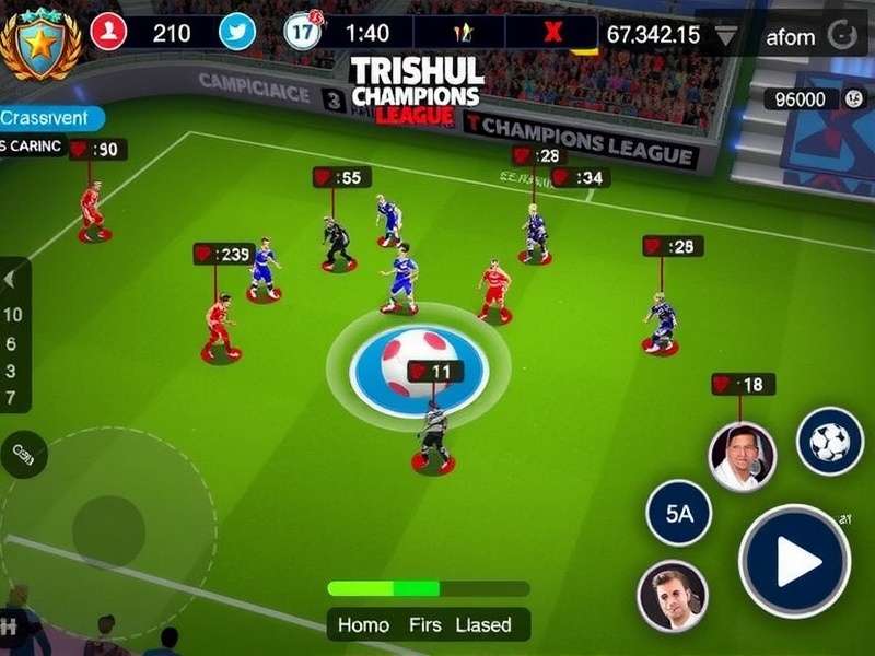 Trishul Champions League gameplay screenshot
